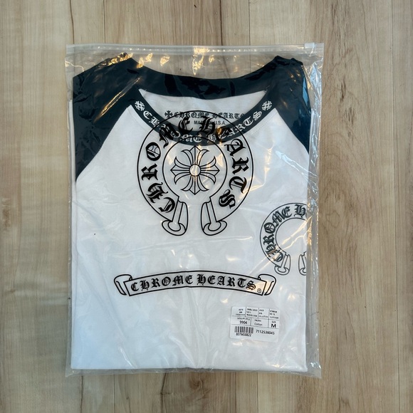 Chrome Hearts Black and White Graphic Tee - Picture 6 of 6